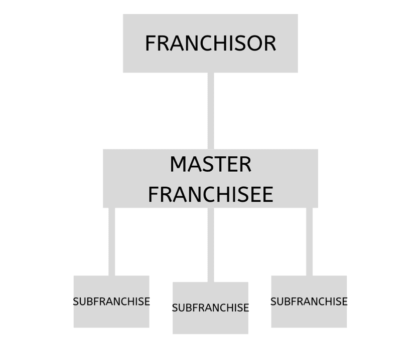 flow chart explaining franchise