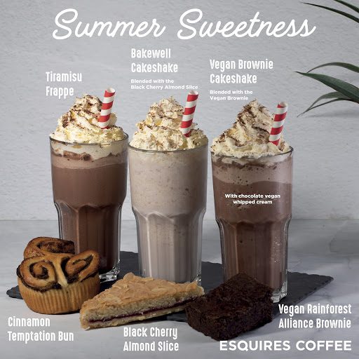 New Esquires summer cakes and drinks