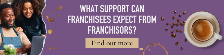 What support can franchisees expect from franchisors